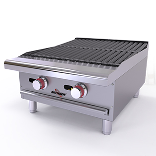 CBG24 CHAR BROILER A GÁS INOX Skymsen