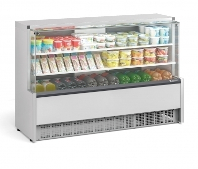 VITRINE REFRIGERADA UNIVERSAL 2 Placas Frias GPDA-175RBR (80780.04) Gelopar