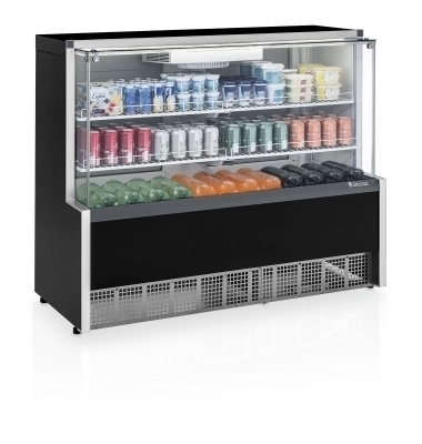 VITRINE REFRIGERADA Ar Forçado GPFA-140RPR (80792.09) Gelopar