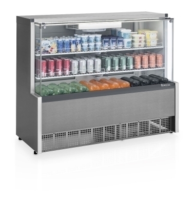 VITRINE REFRIGERADA Ar Forçado GPFA-140RTI (80792.10) Gelopar