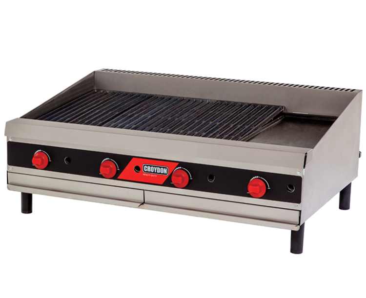 CCP4 – Char Broiler Gás – 100 cm Croydon